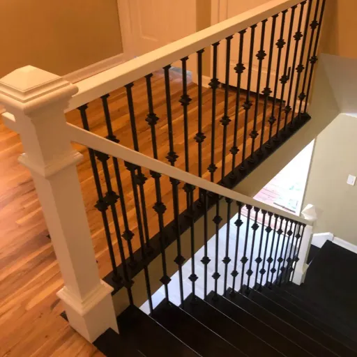 stairs and railings